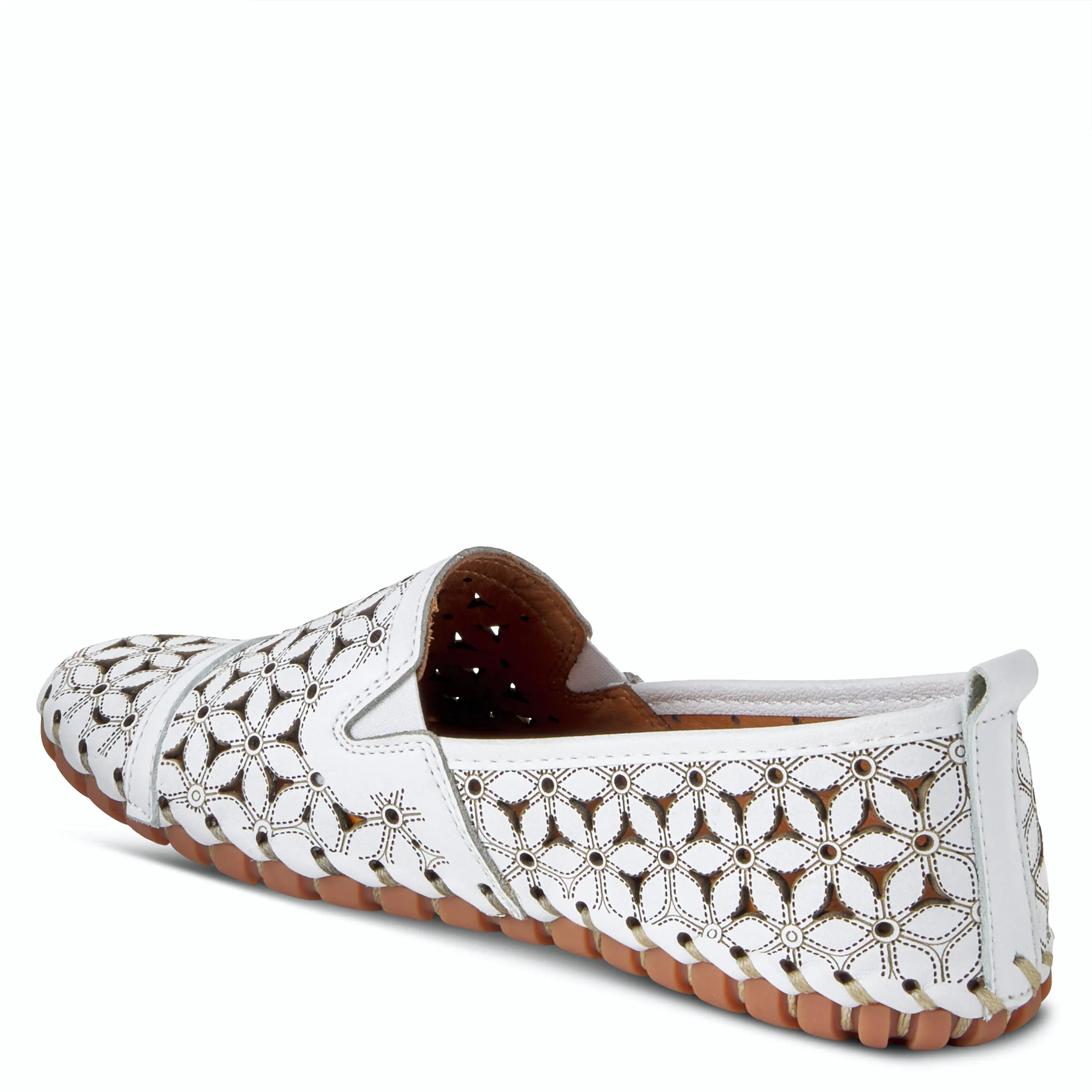Spring Step Flowerflow Leather Slipon Shoe