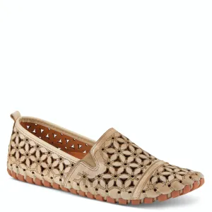 Spring Step Flowerflow Leather Slipon Shoe