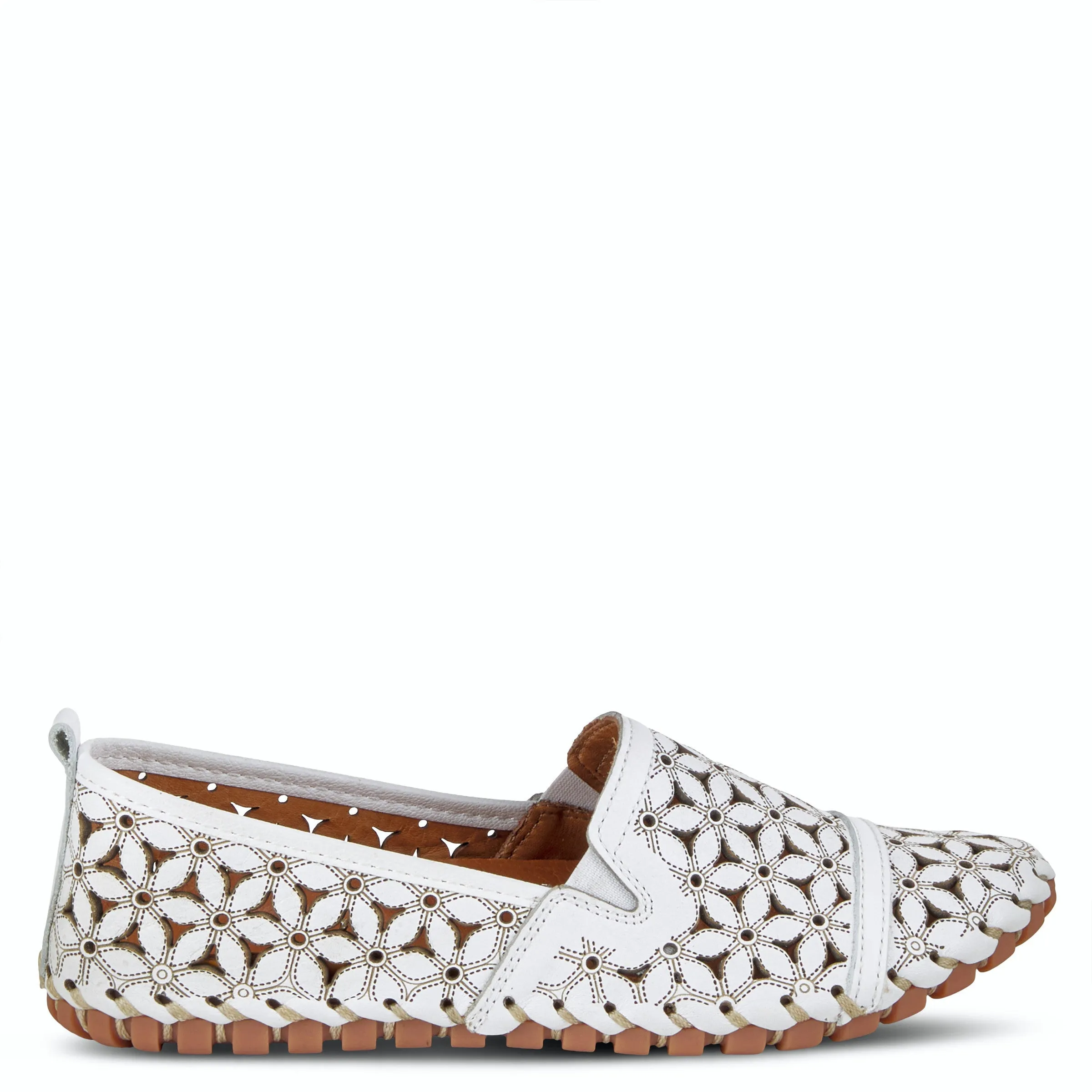 Spring Step Flowerflow Leather Slipon Shoe