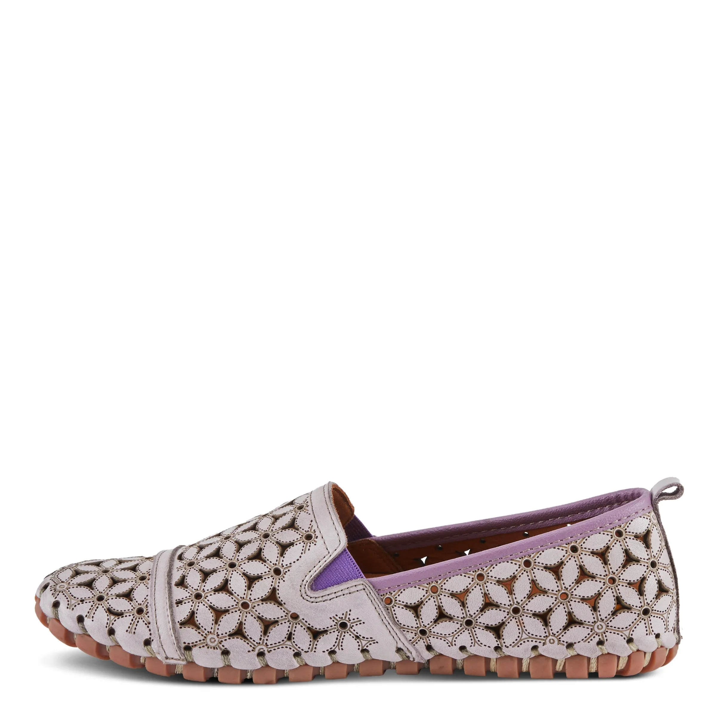 Spring Step Flowerflow Leather Slipon Shoe