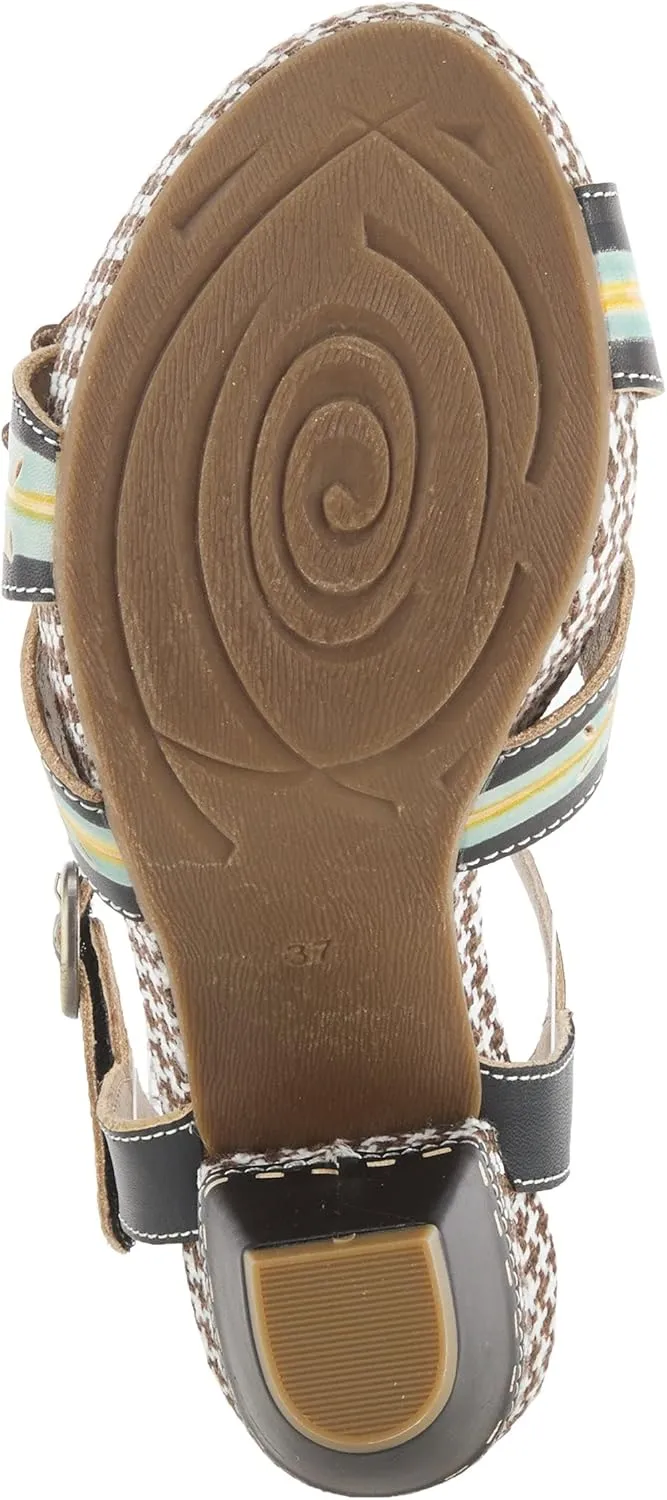 Spring Step L'Artiste Women's Astarr Ankle Strap High Heel Sandal