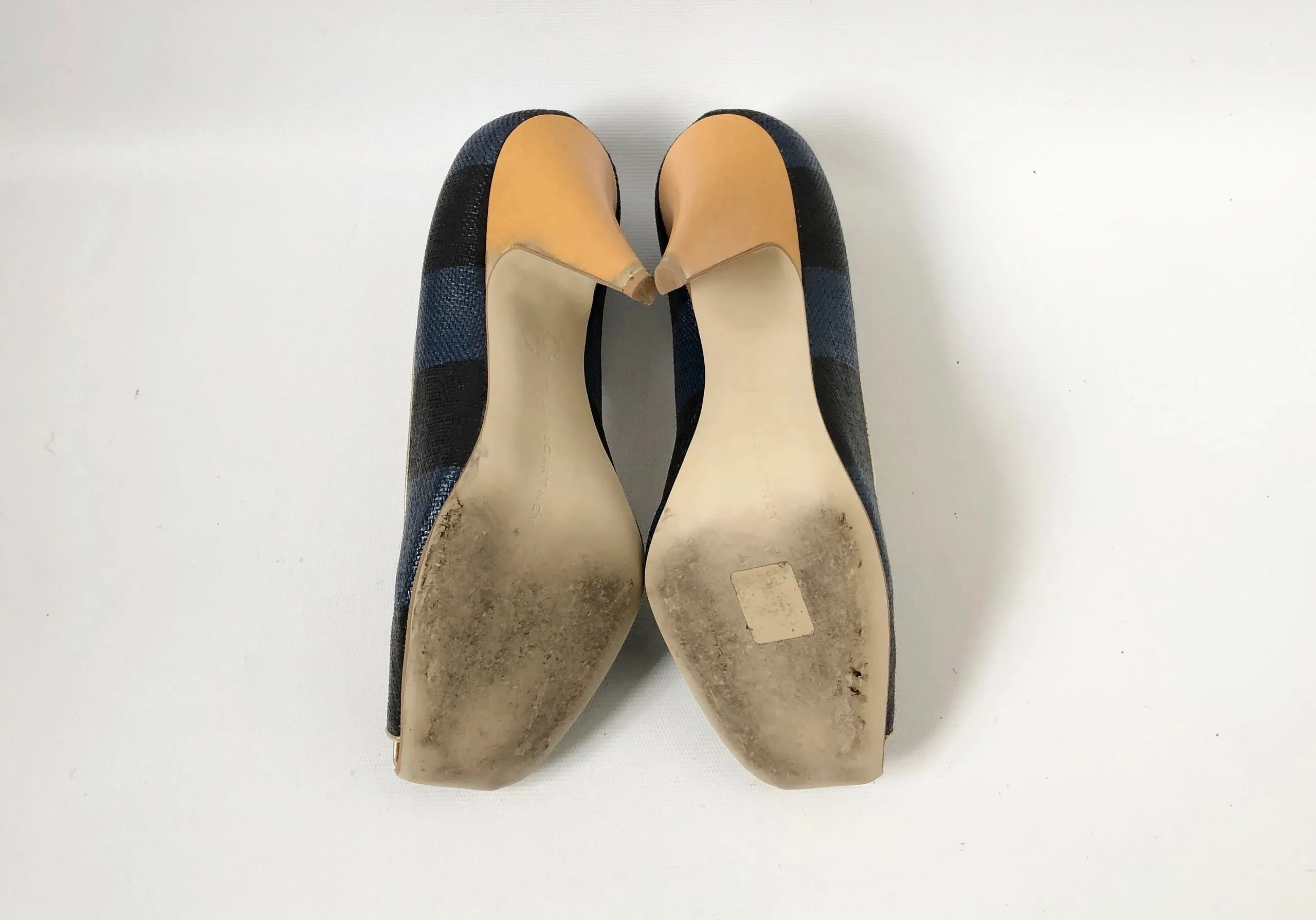 Stella McCartney Striped Pump Size 38 It (8 Us)