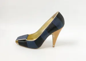 Stella McCartney Striped Pump Size 38 It (8 Us)