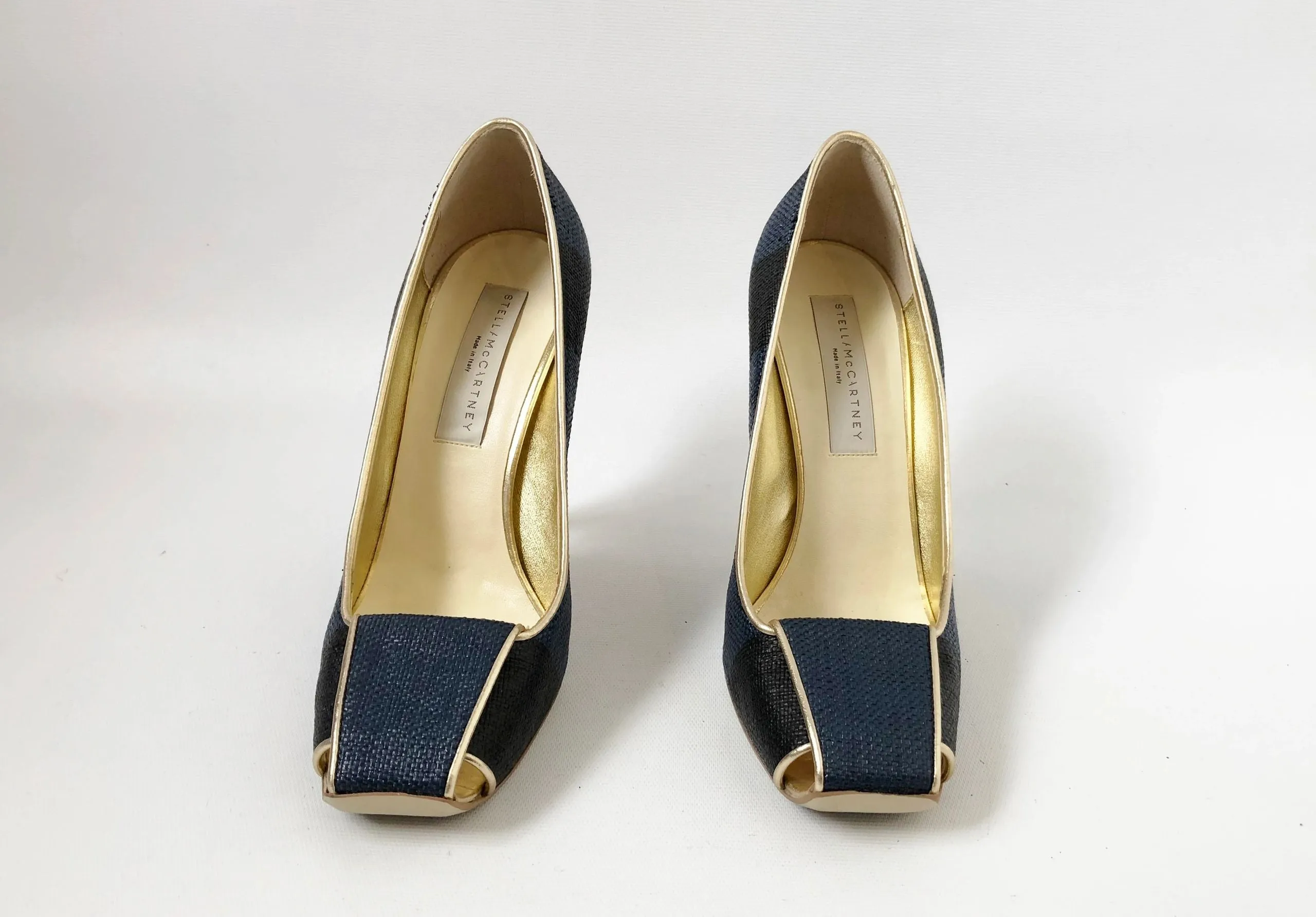 Stella McCartney Striped Pump Size 38 It (8 Us)