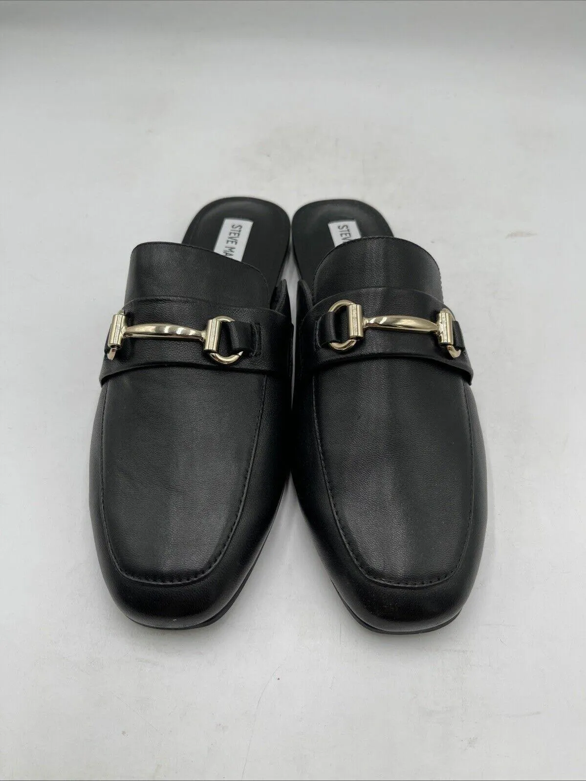 Steve Madden Women's Kori Slip-on Loafer Black Size 9.5M - Very Good