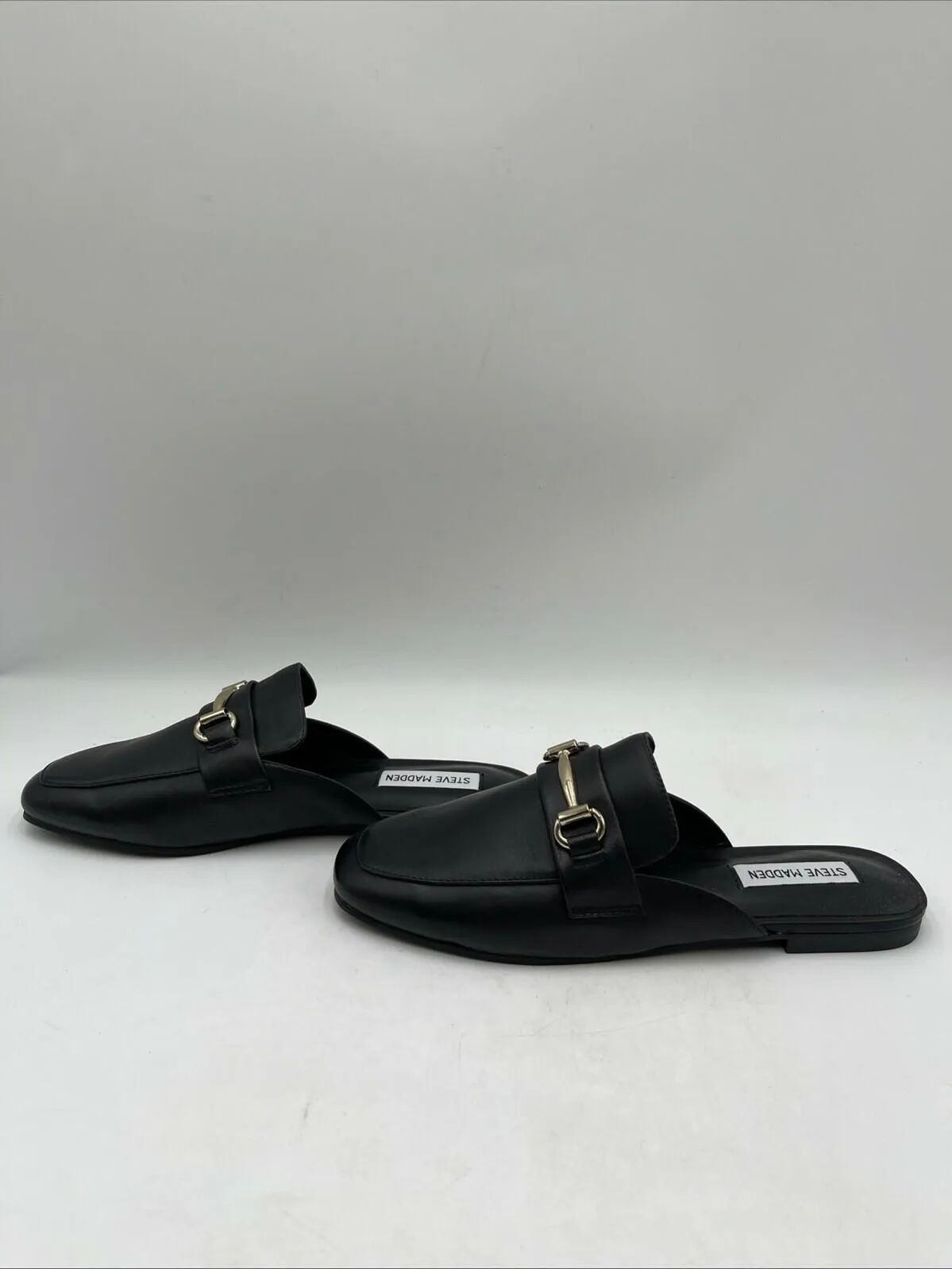 Steve Madden Women's Kori Slip-on Loafer Black Size 9.5M - Very Good