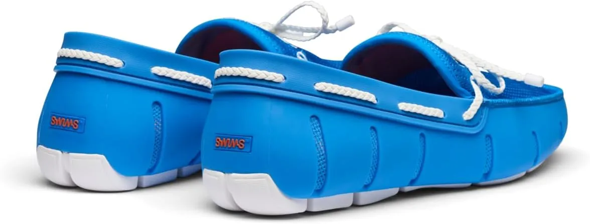 SWIMS Mens Loafers, Braided Lace Casual Slip-Ons Shoes, Fashion Shoe for Beach