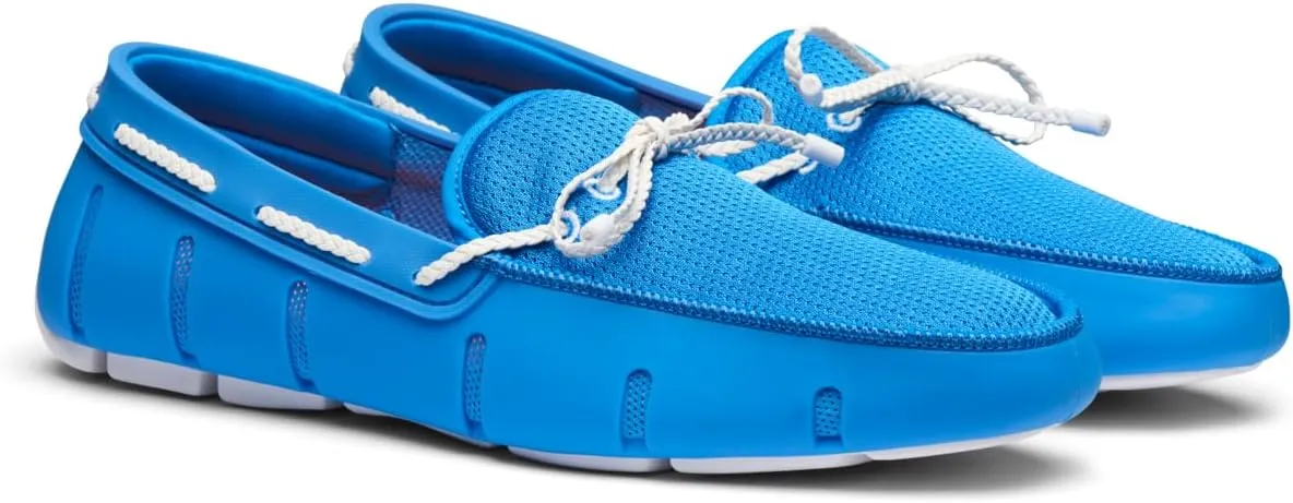 SWIMS Mens Loafers, Braided Lace Casual Slip-Ons Shoes, Fashion Shoe for Beach
