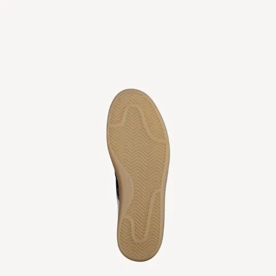 Tamaris Animal Print and White Trainer