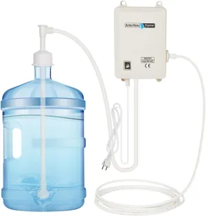 TDRENERGY Bottle Water Dispenser Pump System Automatic 110V 40psi 1 GPM for Home/Office Kitchen Refrigerator Coffee Maker Ice Maker for 3 or 5 Gal Water Bottle Single Inlet