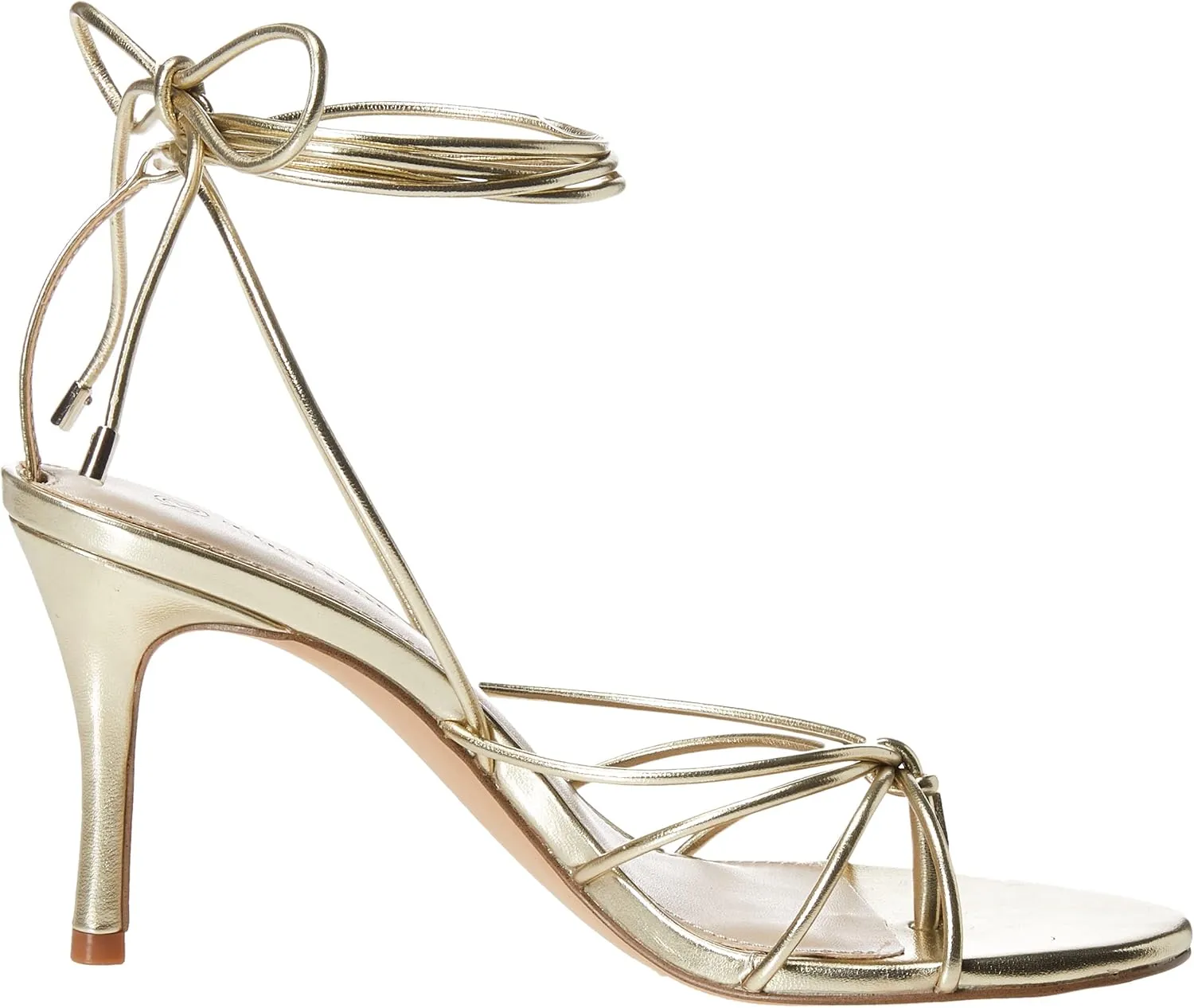 The Drop Women's Archie Lace-up Strappy Heeled Sandal Open Toe Heels