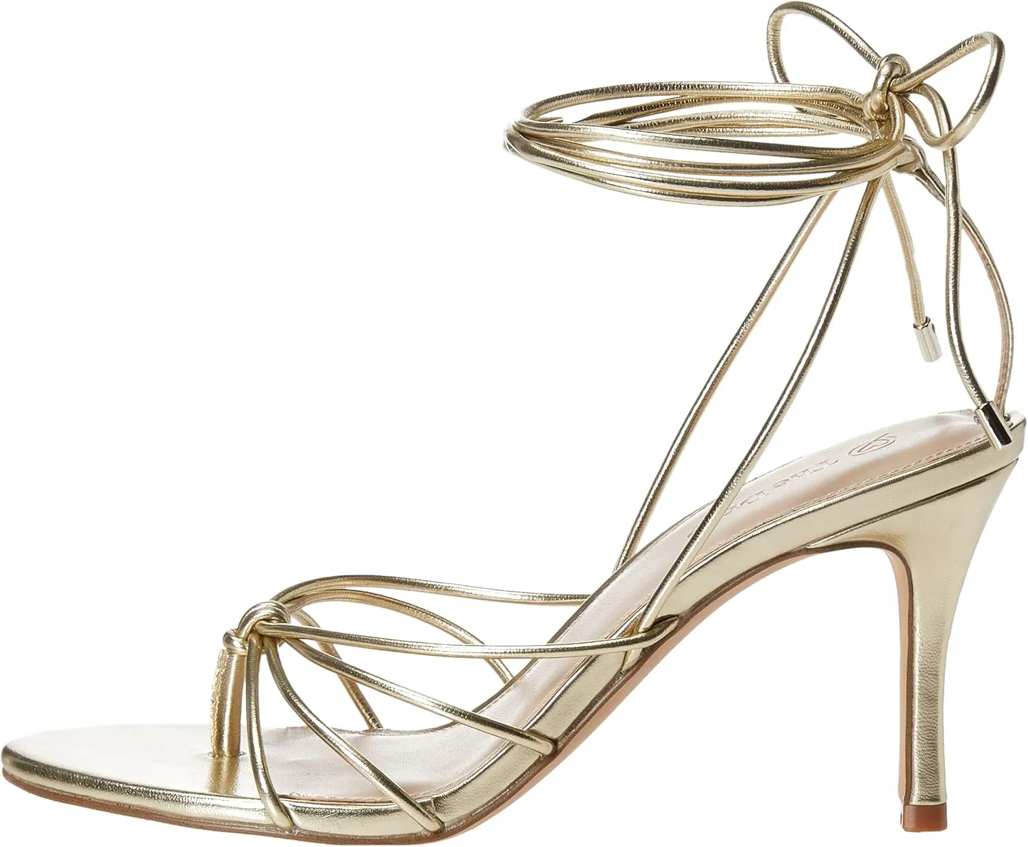 The Drop Women's Archie Lace-up Strappy Heeled Sandal Open Toe Heels