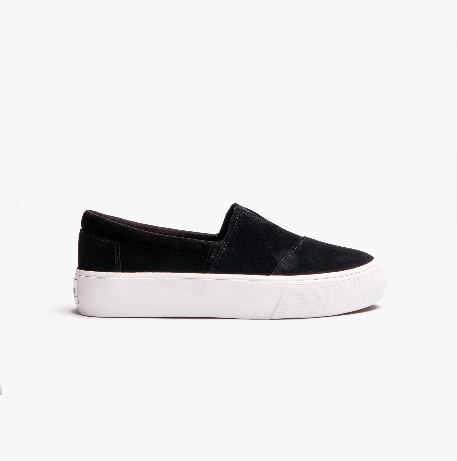 TOMS ALP FENIX PLATFORM SLIP ON Womens Sneakers Black