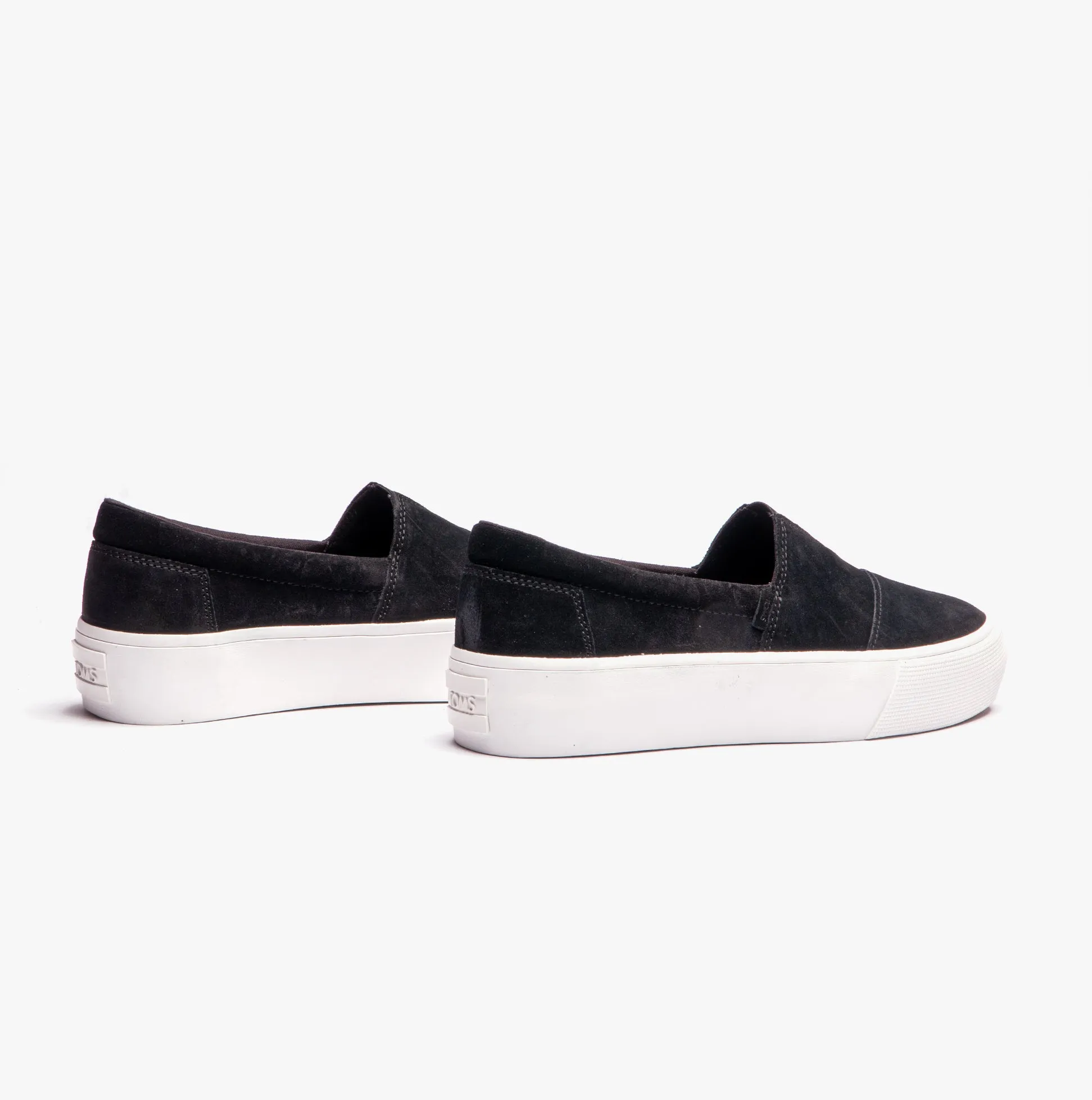 TOMS ALP FENIX PLATFORM SLIP ON Womens Sneakers Black