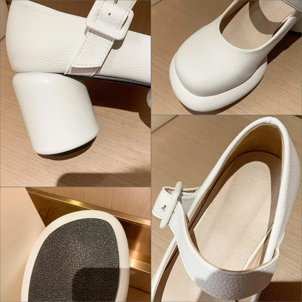 Touslecos Mary Jane Shoes Women Chunky Heal Platform Fashion Ankle Strap Round Toe School Uniform Pumps Sweet Lolita Shoes