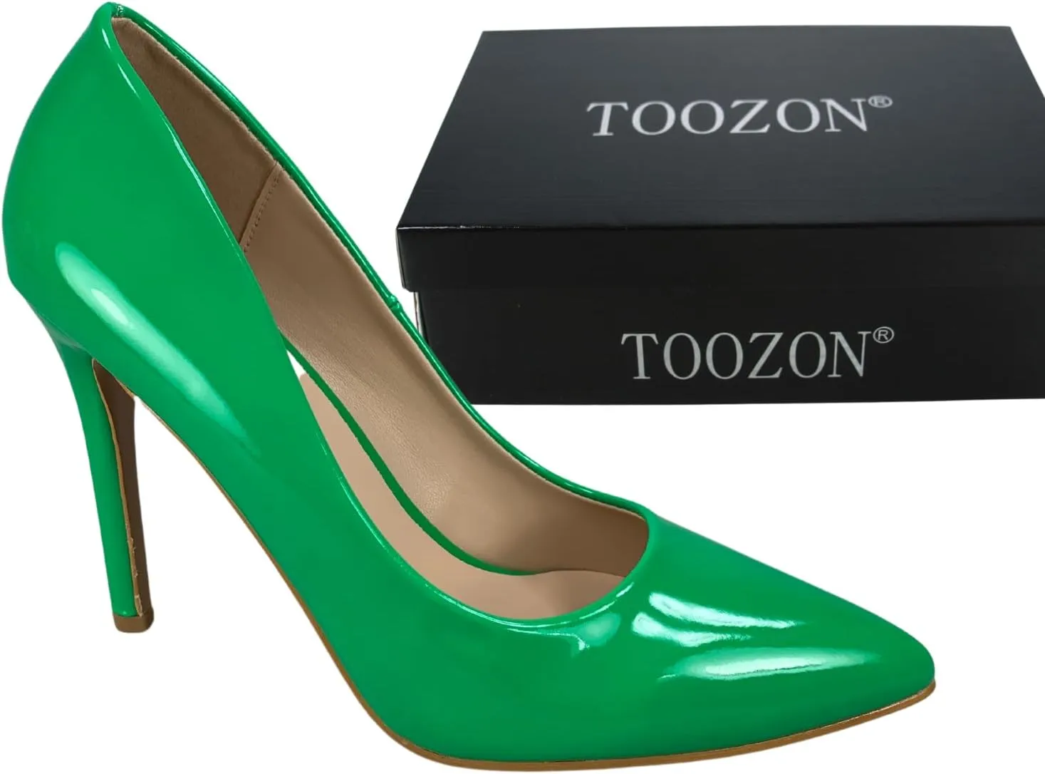 TZ Daisy-01 Women's Closed Toe Pointed Toe High Heel Wedding Dress Pump Shoes