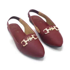 Valuable Women's Sandal - Maroon