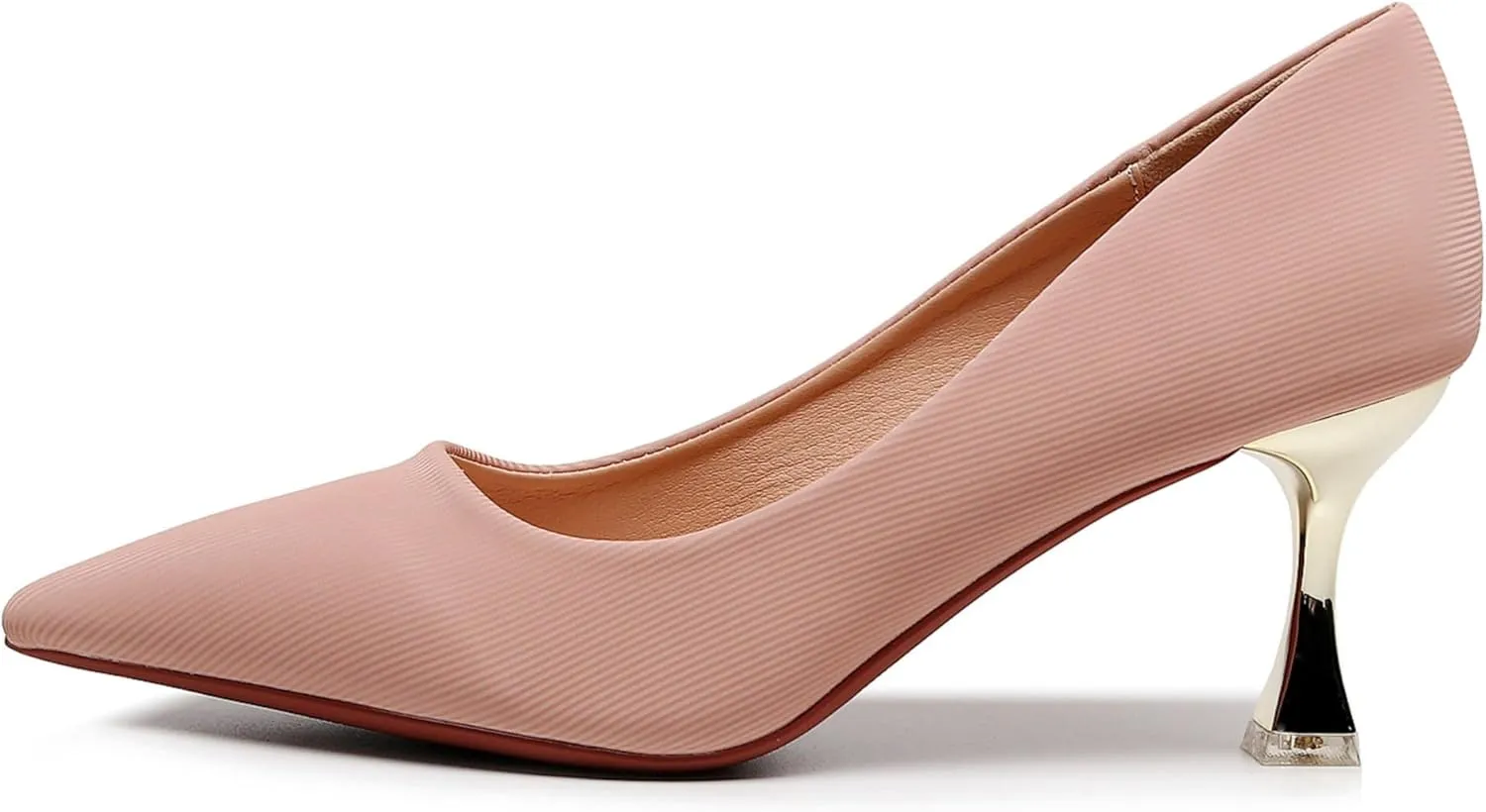VenusCelia Women's Golden-Sun Pump Stiletto Heel Shoe