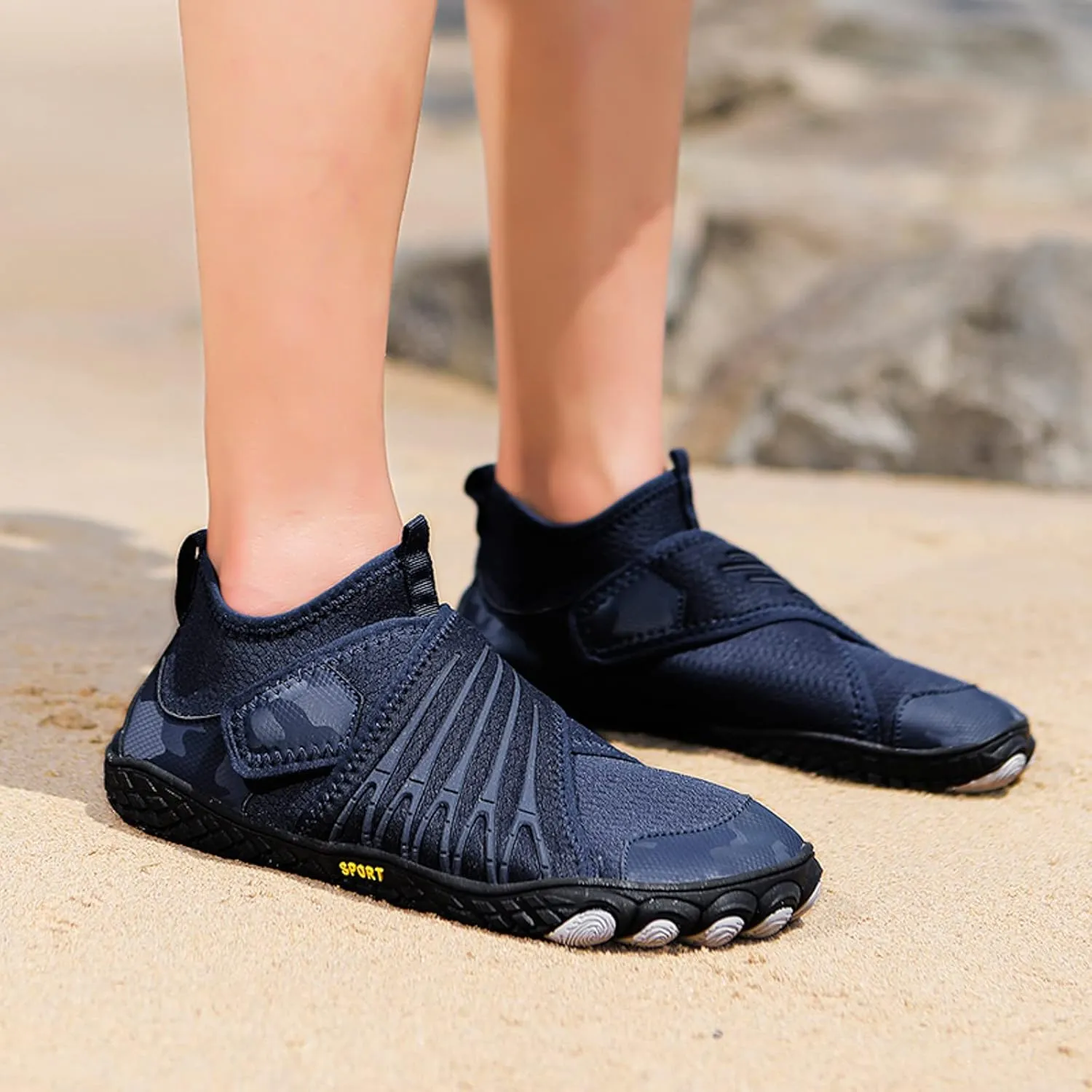 Water Shoes Barefoot Mens Womens Quick Dry Aqua Swim Beach Pool Surf Hiking Kayaking Diving Yoga Outdoor Sports Breathable Design
