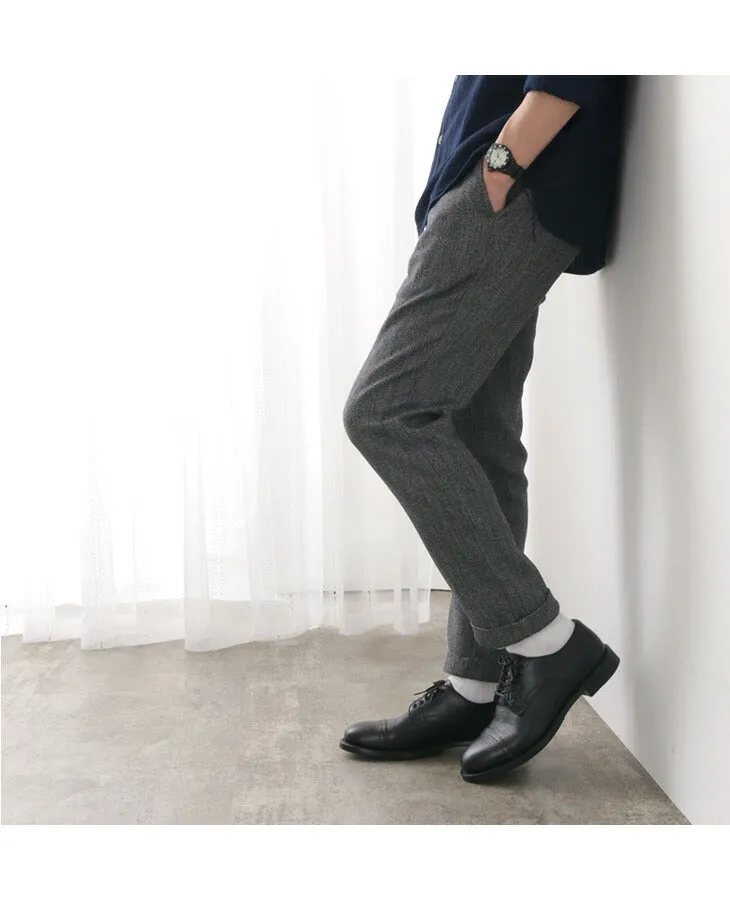 WHEELROBE / Punched Cap Toe Derby Shoes