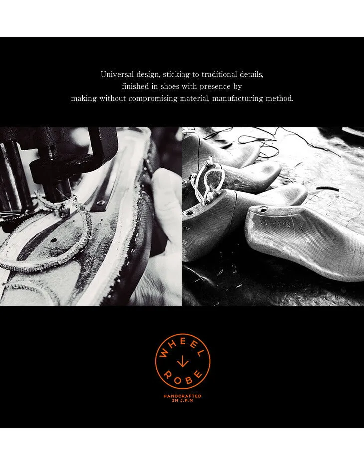 WHEELROBE / Punched Cap Toe Derby Shoes