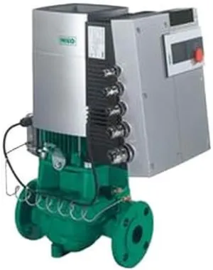 Wilo Stratos GIGA 2/3-140, 3-Speed Cast Iron Stratos GIGA Series Inline Circulator, 4.8 HP