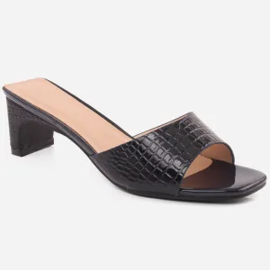 Women "KRISTINE" Open Teo Rubber Sole Sandals