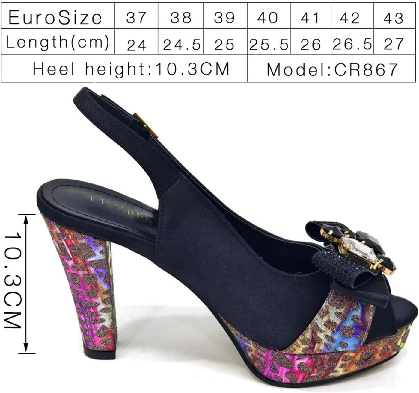 Womens African Banquet Wedding Shoes Set Sexy Rhinestone Heels and Dual Purpose Evening Bag Party Accessories