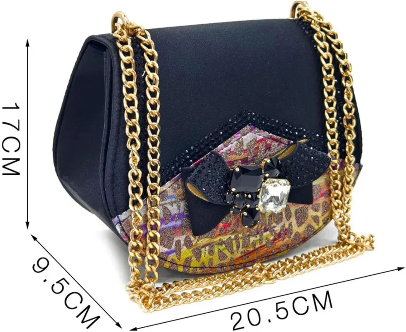 Womens African Banquet Wedding Shoes Set Sexy Rhinestone Heels and Dual Purpose Evening Bag Party Accessories