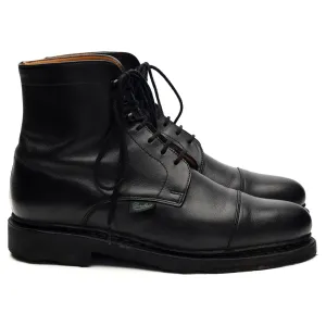 Women's 'Clamart' Black Leather Boots UK 4