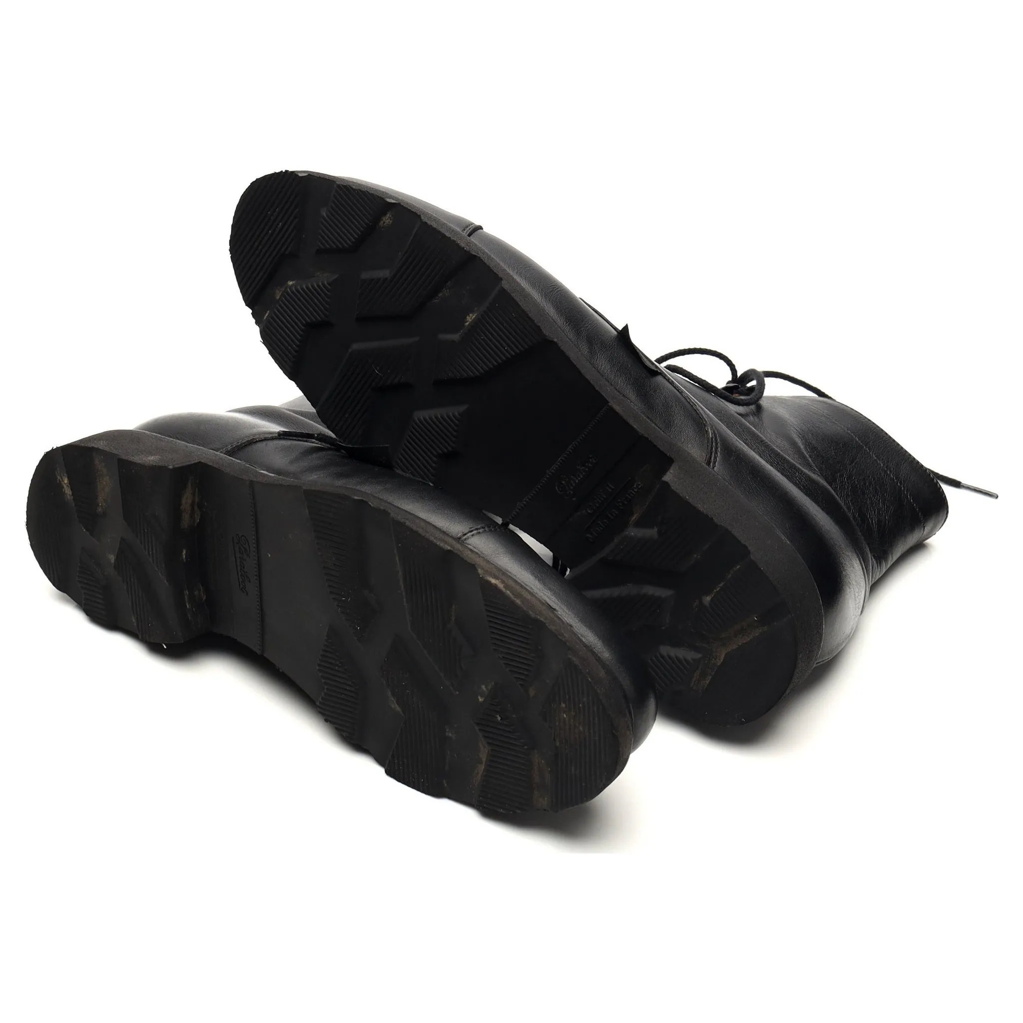 Women's 'Clamart' Black Leather Boots UK 4