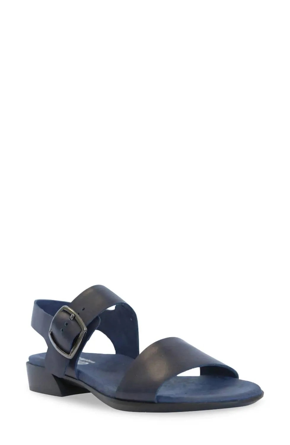 Women's Cleo Sandal In Navy Leather