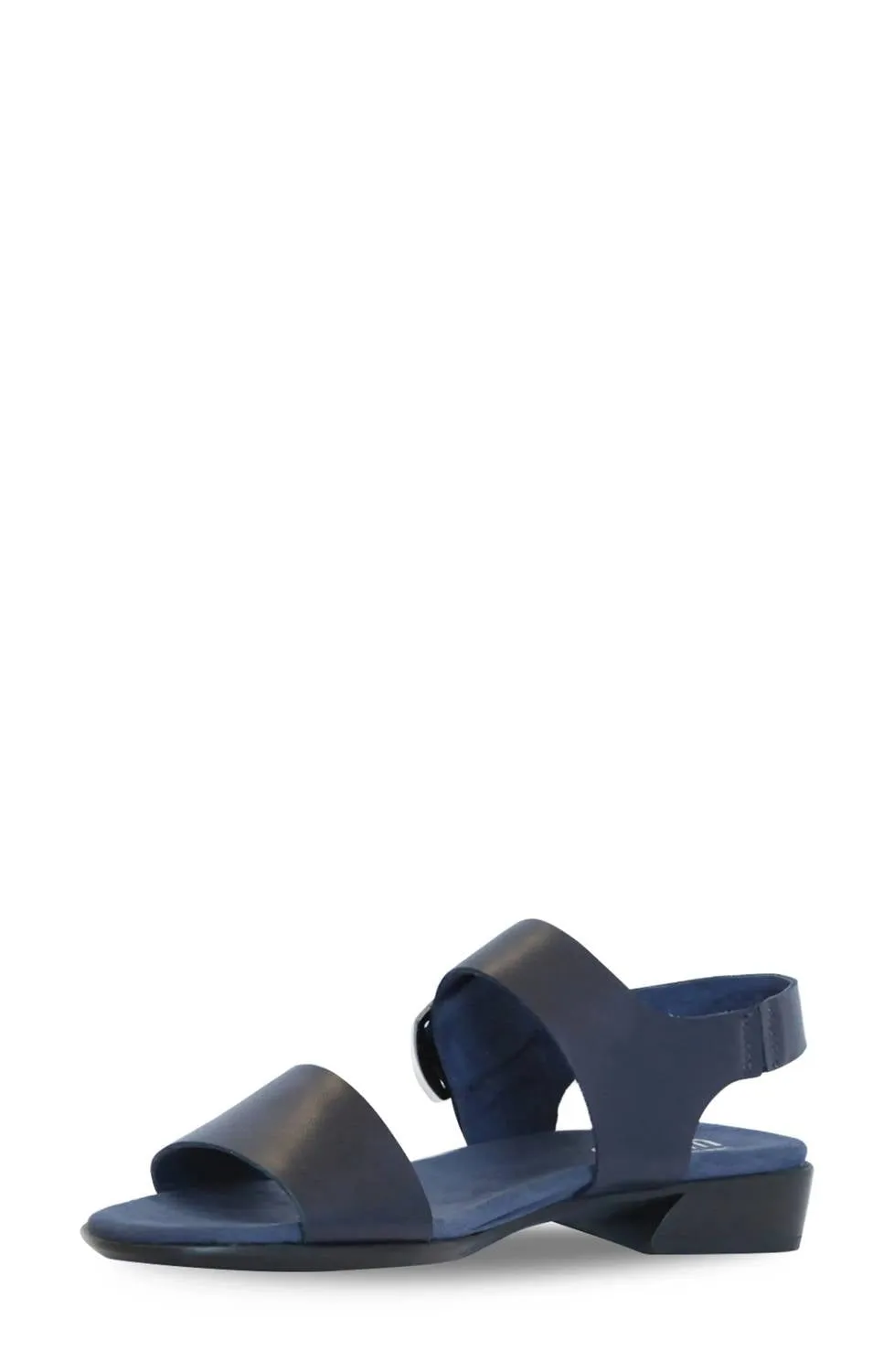 Women's Cleo Sandal In Navy Leather